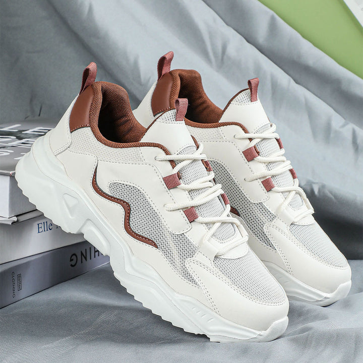 Damer Sporty Chunky Sneakers med åndbart mesh-design og skridsikker sål Stilla