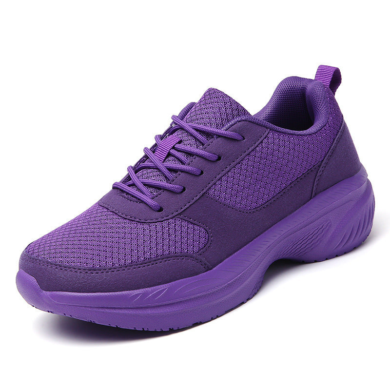 Herre nan polstret komfort-gang-sneaker med åndbart mesh-overdel og ergonomisk dæmpningssål Skovae