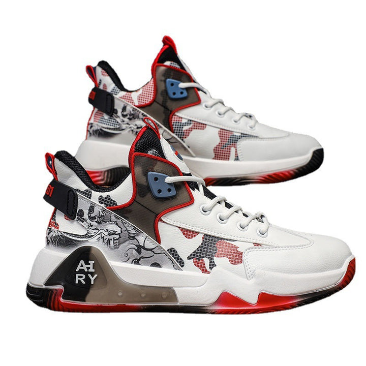 Herrer Sporty High-Performance Sneakers med innovativt støddæmpningssystem Stilla