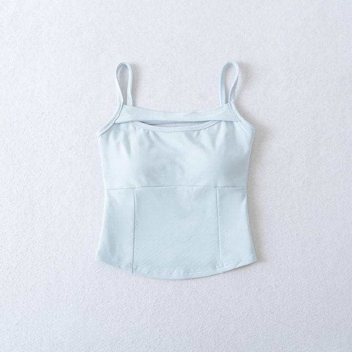 Dame Sporty Bustier med Racerback og elegante Cut-Out-detaljer Stilla