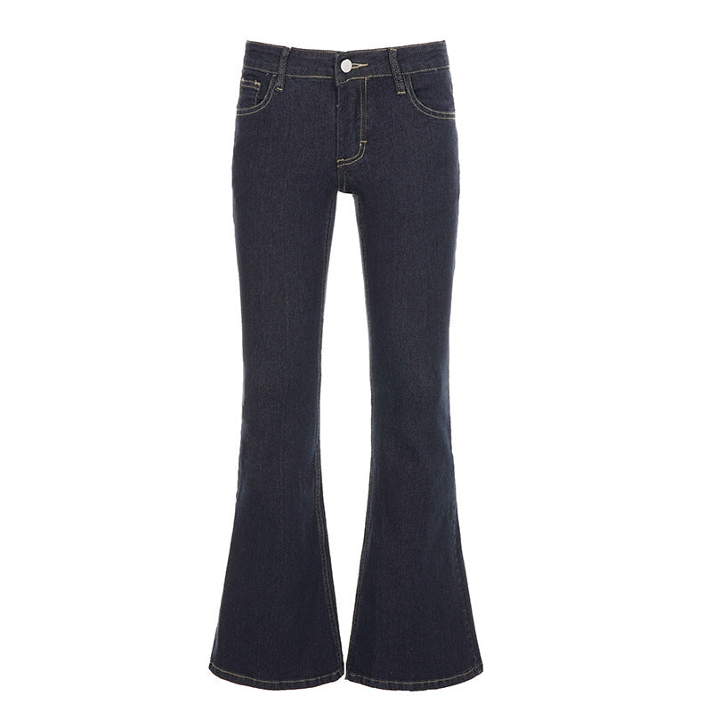 Dame Flared Jeans i elegant vintage-stil Skovae