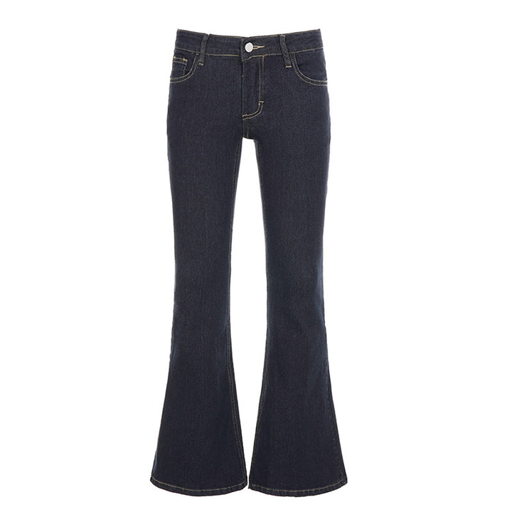 Dame Flared Jeans i elegant vintage-stil Skovae