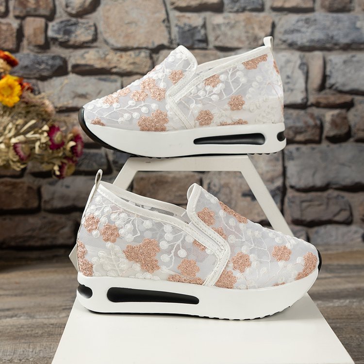 Dame Sneakers med kvalitets spids og innovativ komfortsål Stilla