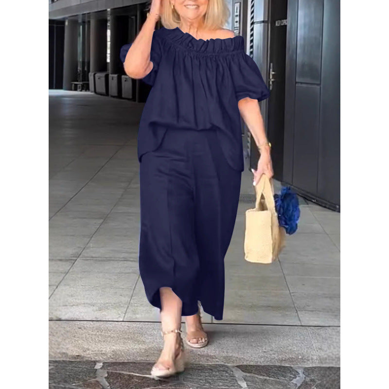 Dame luftig sommerbluse i boho-stil Stilla