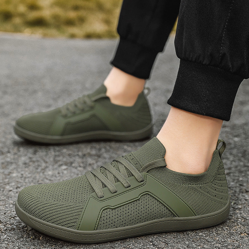 Herren nan urban strik-fritids-sneakers med elastisk slip-on skaft, termoplastisk sideforstærkning og stødabsorberende letvægtsbund Skovae