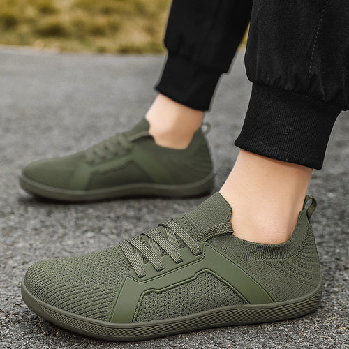 Herren nan urban strik-fritids-sneakers med elastisk slip-on skaft, termoplastisk sideforstærkning og stødabsorberende letvægtsbund Skovae
