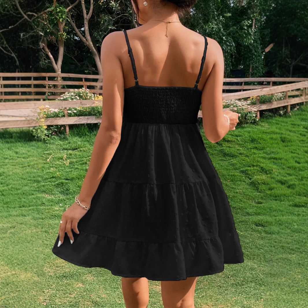 Dame Lagdelt Sommer Mini Nederdel Stilla