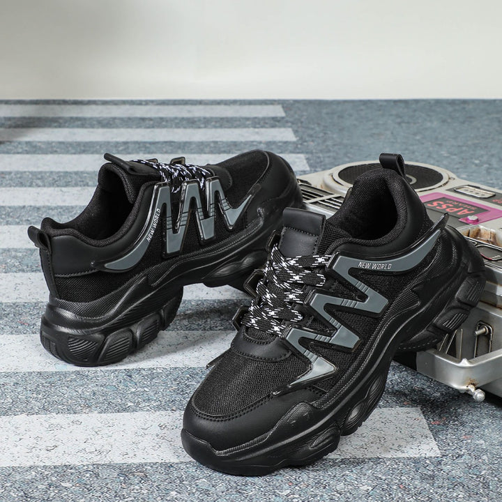 Dame Behagelige og moderne sneakers med stødabsorberende sål Stilla