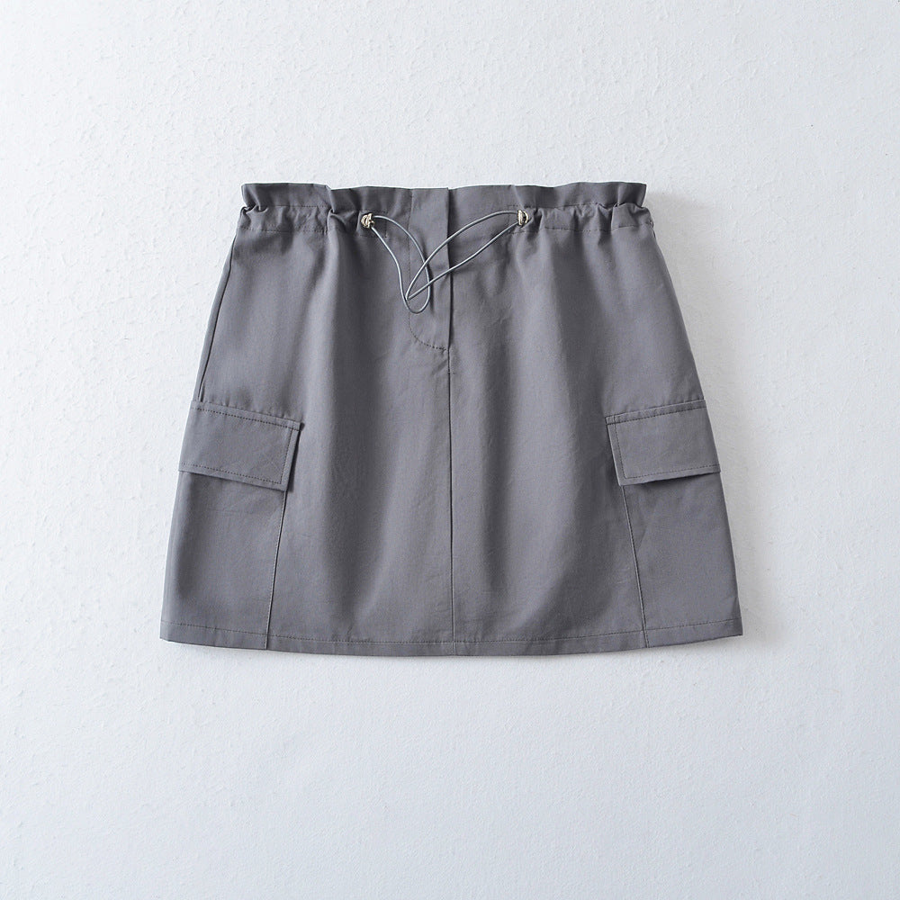 Dame fritidsshorts med praktiske lommer og fleksibel talje Stilla