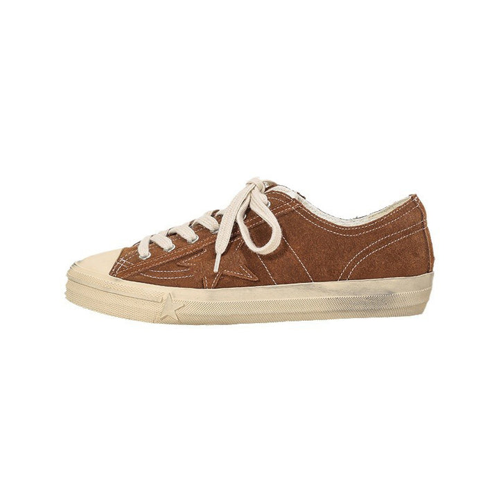 Dame Slip-On Sneakers med skridsikker sål og elegant ruskinds-overflade Stilla