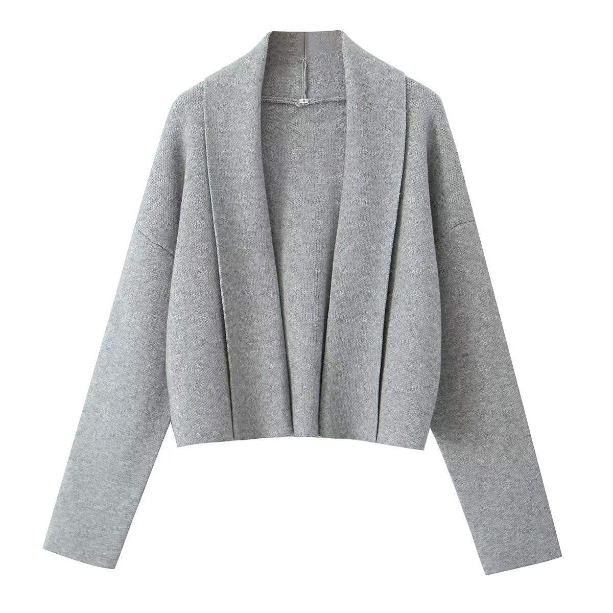 Femme Lækker Draperet Cardigan Stilla