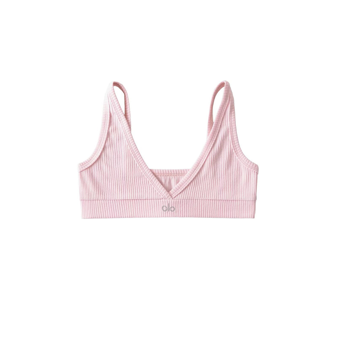Dame Sporty Bralette med V-udskæring og sømløst design Stilla