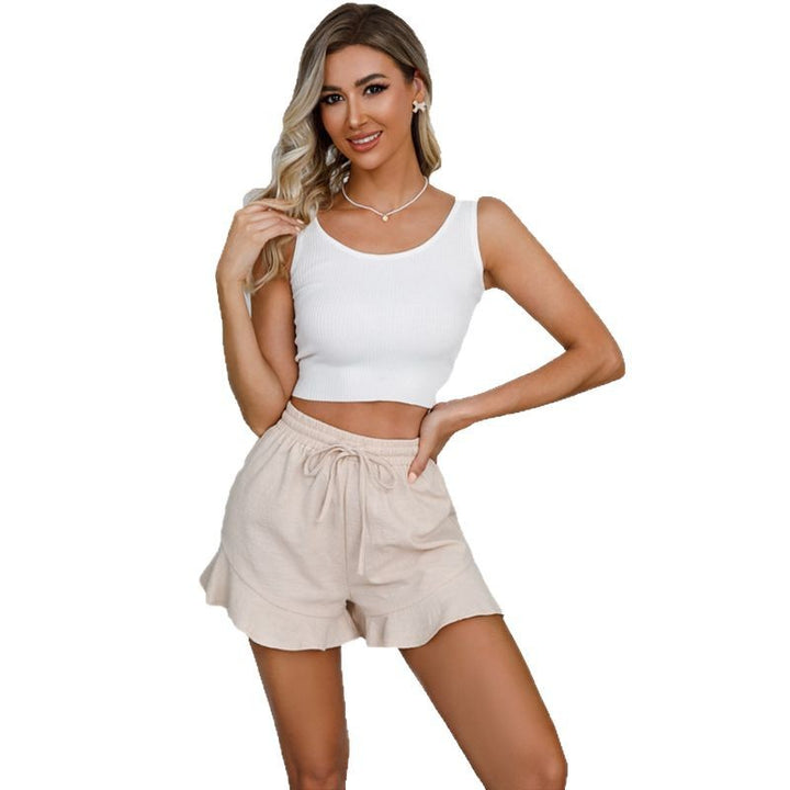 Dame Legende Rynket-Sommer-Shorts Skovae