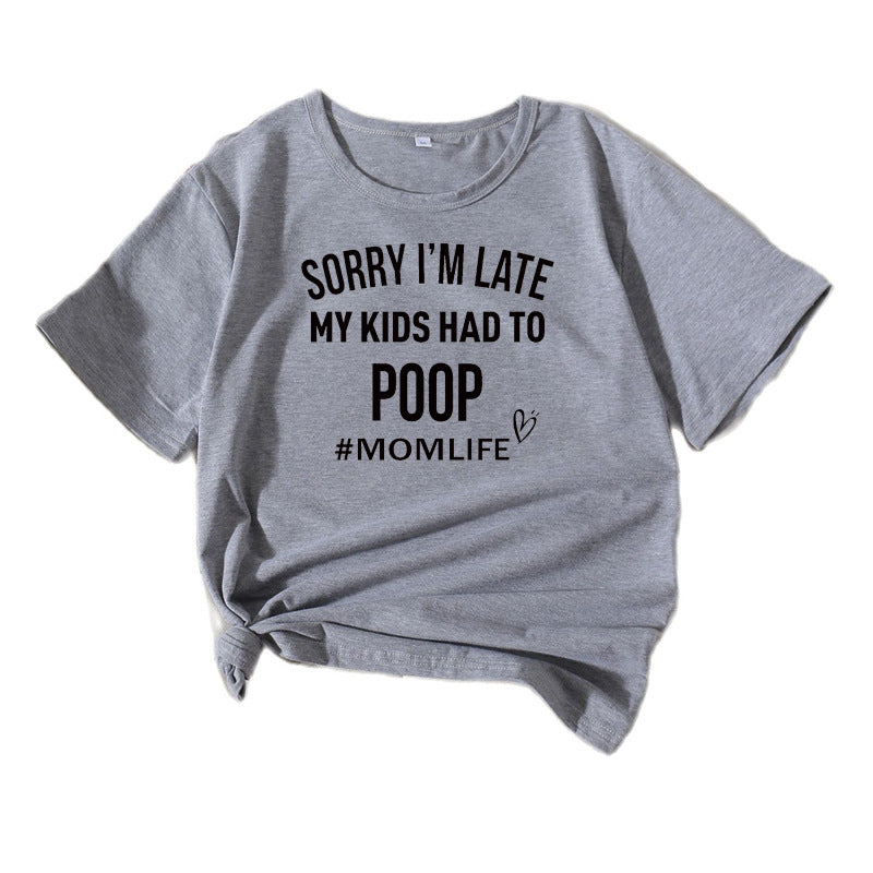 Kvinder Fritids Mama Humor T-Shirt Stilla