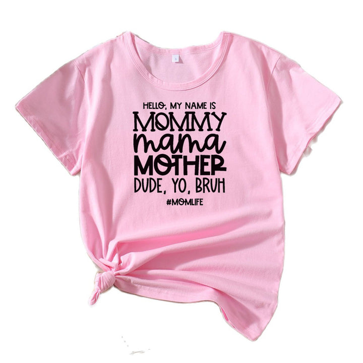 Kvinder Sjov Statement Grafik T-shirt Stilla