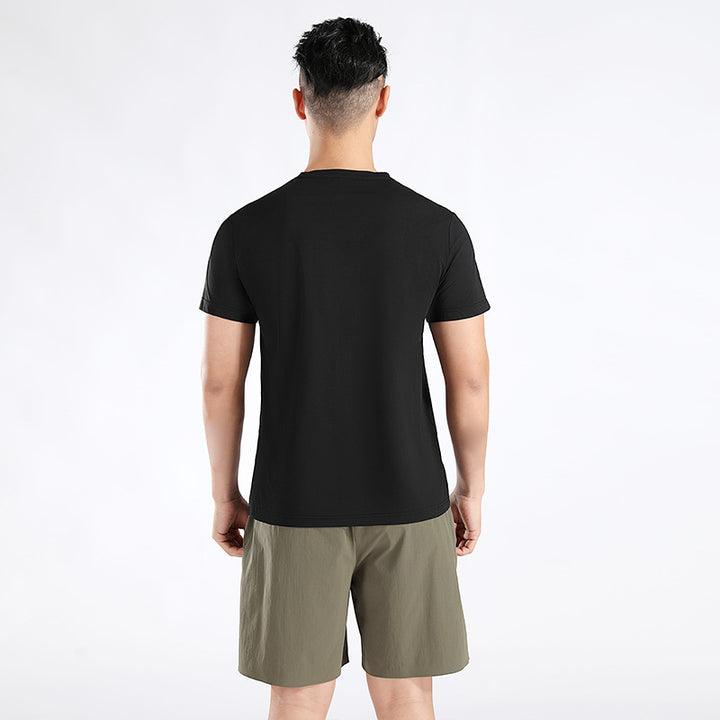 Herrer Funktions-T-shirt med praktisk sidelomme Stilla