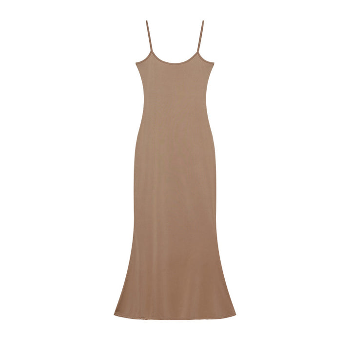 Dame Elegant Slip Maxi Kjole Stilla
