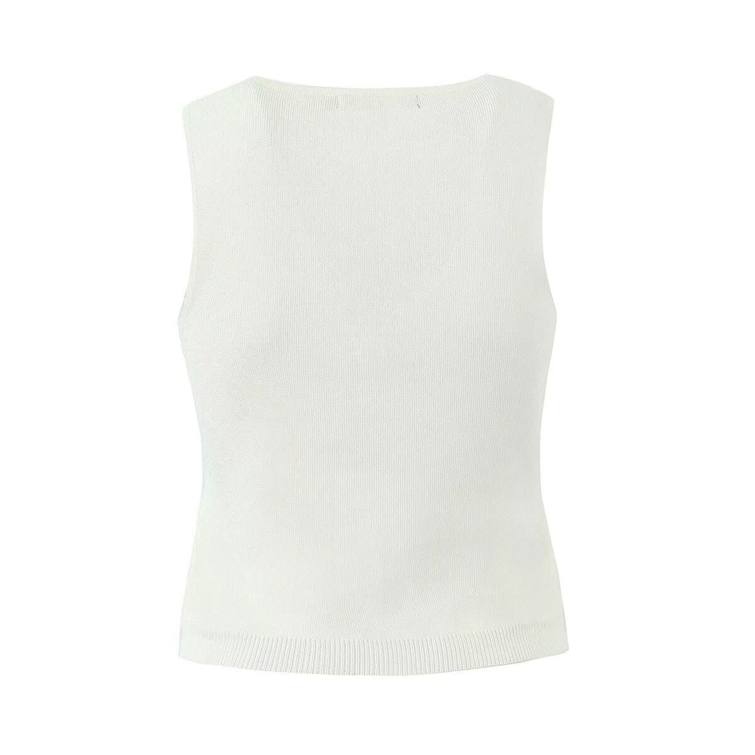 Stilla | Alsidig Forår Strik Vest Top