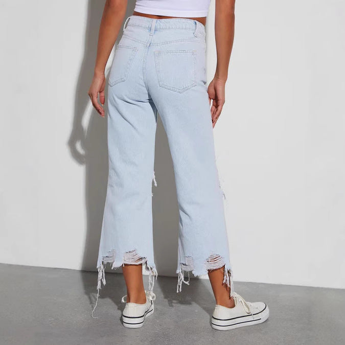Dame moderigtigt Oversize T-shirt med brystlomme Stilla
