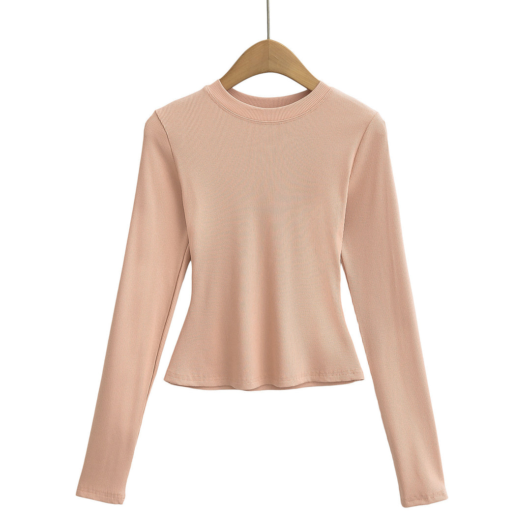 Dame Langærmet T-shirt med moderne snit og højkvalitetsmateriale Stilla