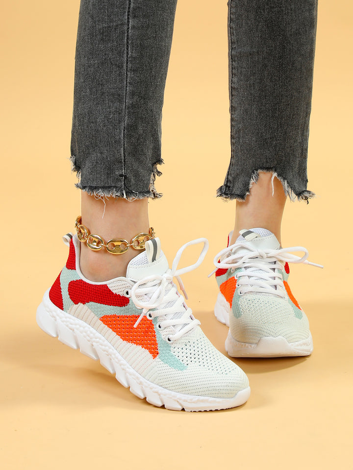Dame Åndbare Fritidssneakers med innovativ sålekonstruktion Stilla