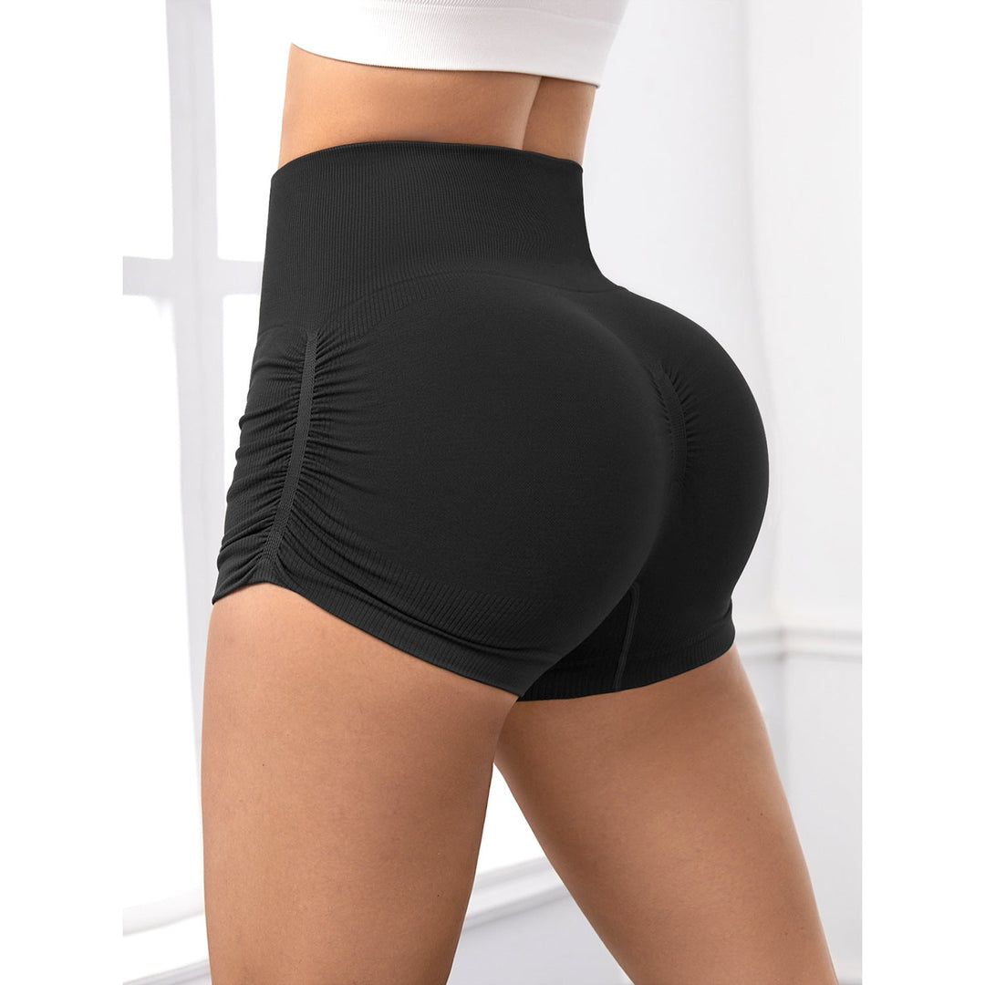 Stilla | Talje Peach Hip Yoga Bukser Hurtigtørrende Skinny Løbe Fitness Bukser