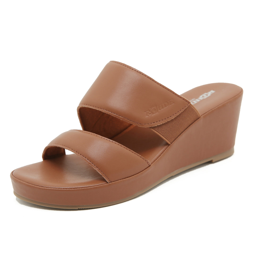 Dame Komfortable Vedge-Sandaler Stilla