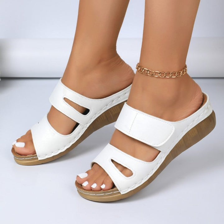 Dame Wedge-sandaler med behagelig fodsengsstruktur og elegant design Stilla