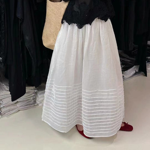 Femme Let Trappe Maxi-Nederdel Stilla
