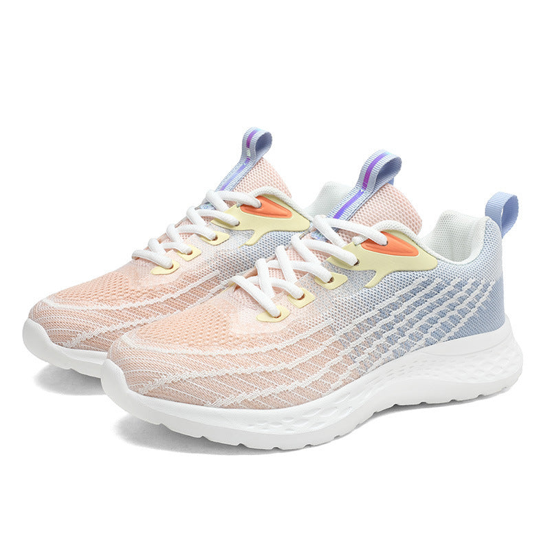 Dame nan lav præstations-sneakers med tredimensionelt mesh, reaktiv EVA-dæmpning og drageløkke Skovae