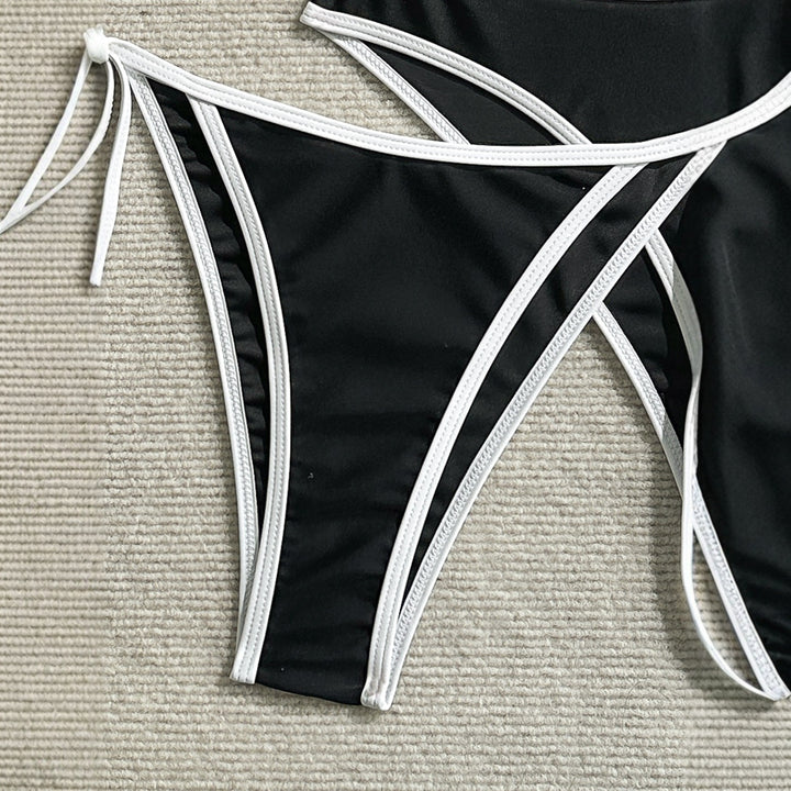 Dame Triangel-Bikini med elegant binding Skovae