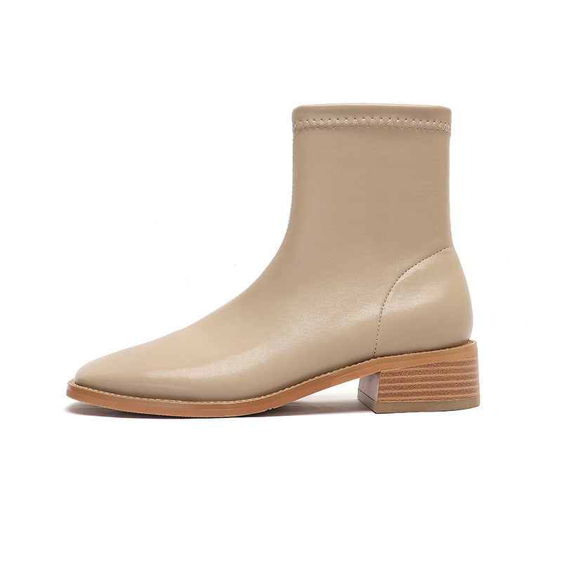 Femme Chic Block-hæl Støvletter Stilla