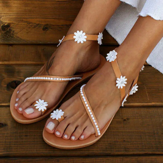 Dame dekorative sandaler Stilla