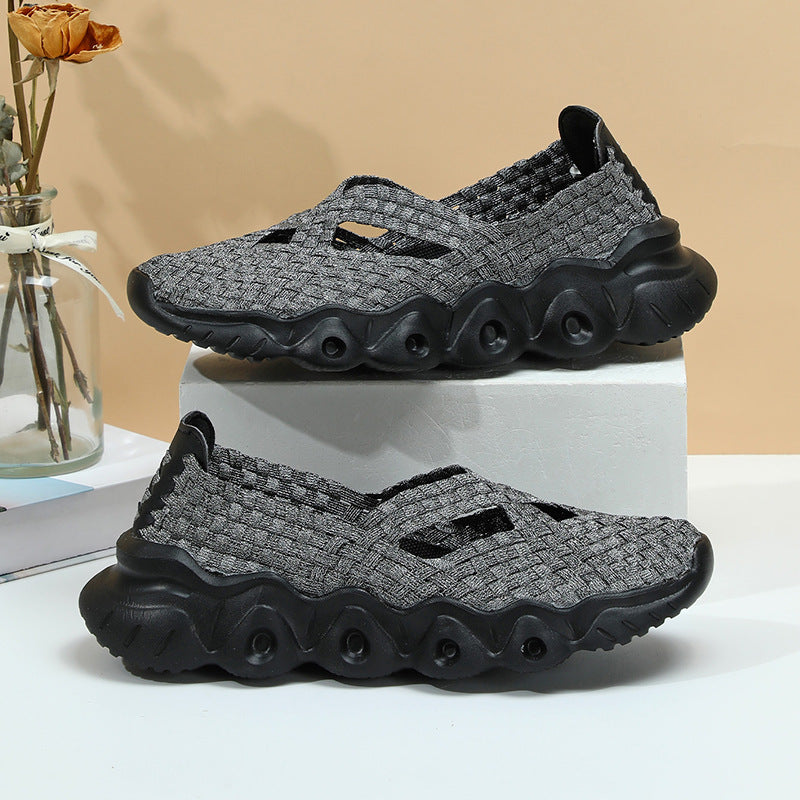 Dame Åndbare Slip-On Sko med fleksibelt Overmateriale og skridsikker Såle Stilla