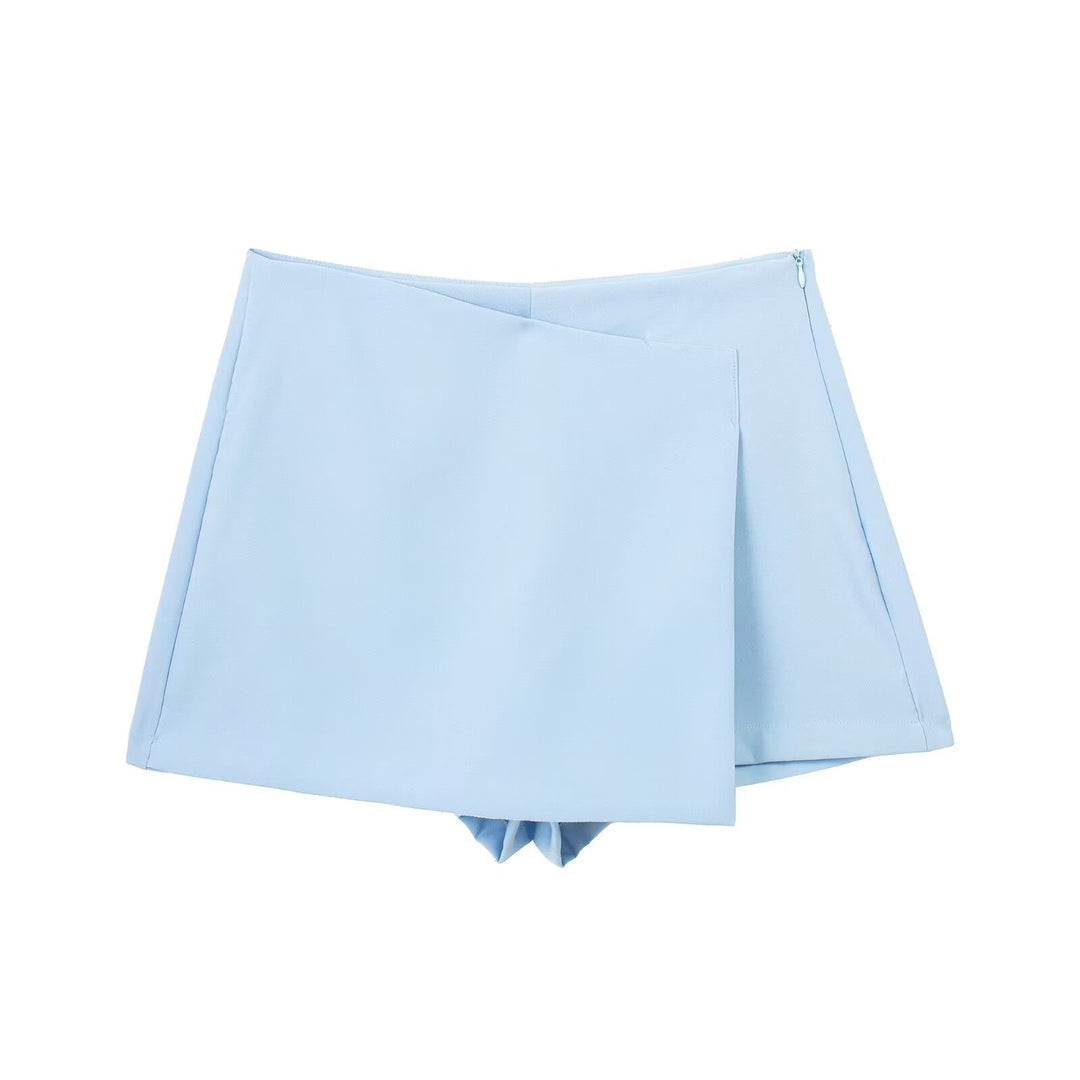 Dame sportlige shorts med elegant lagdesign Skovae