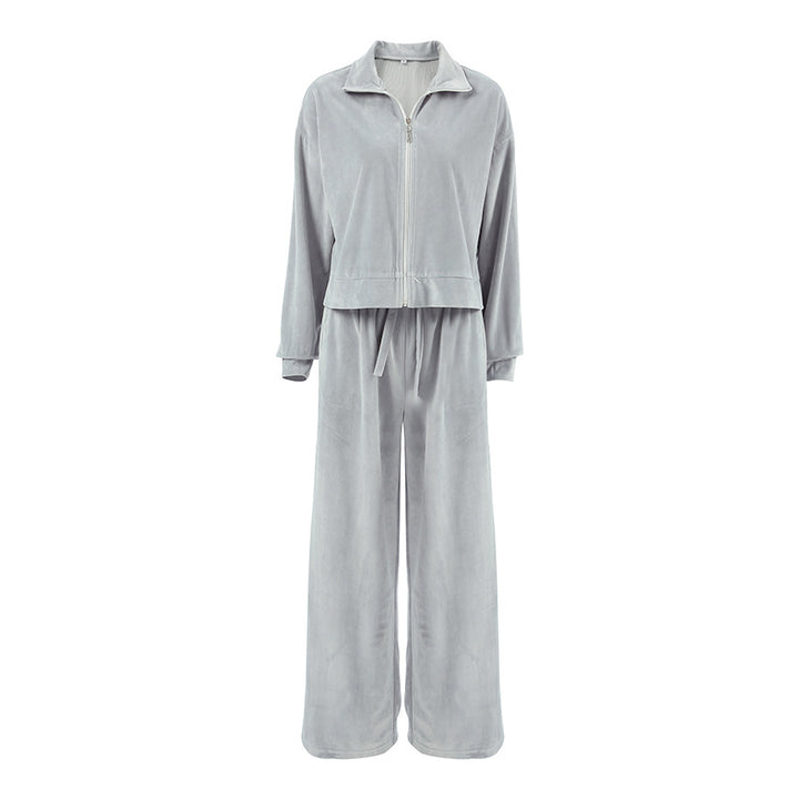 Dame Casual Co-Ord Sæt med løs pasform af blødt materiale Stilla