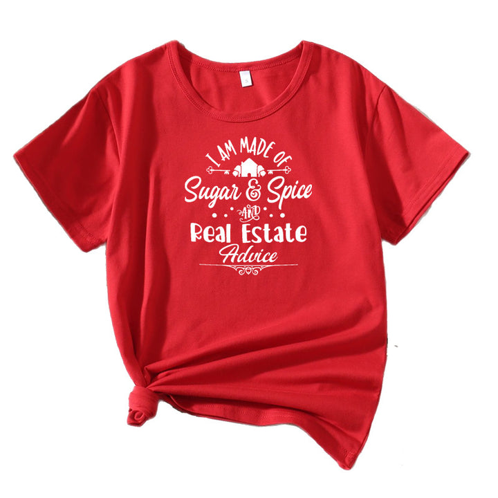 Kvinder Korte Ærmer Grafik T-Shirt Stilla