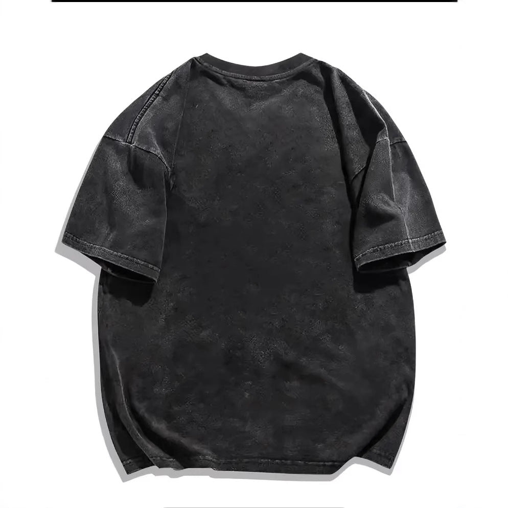 Dame Oversized T-shirt med kreativ grafisk tryk og afslappet pasform Stilla
