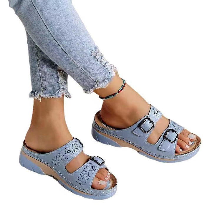 Dame Komfortable Sandaler med justerbare spænder Stilla