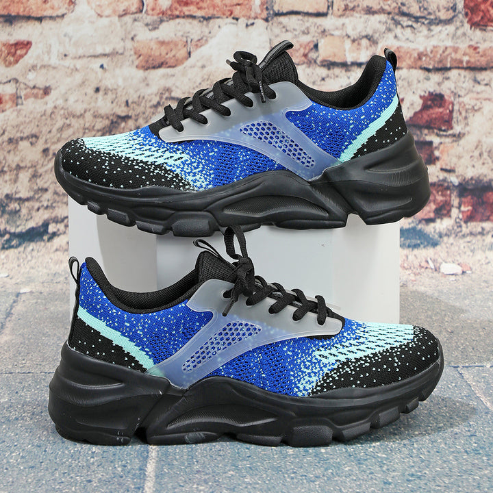 Dame Sporty løbe- og fritidssneakers med højdæmpende såleprofil og åndbart overmateriale Stilla