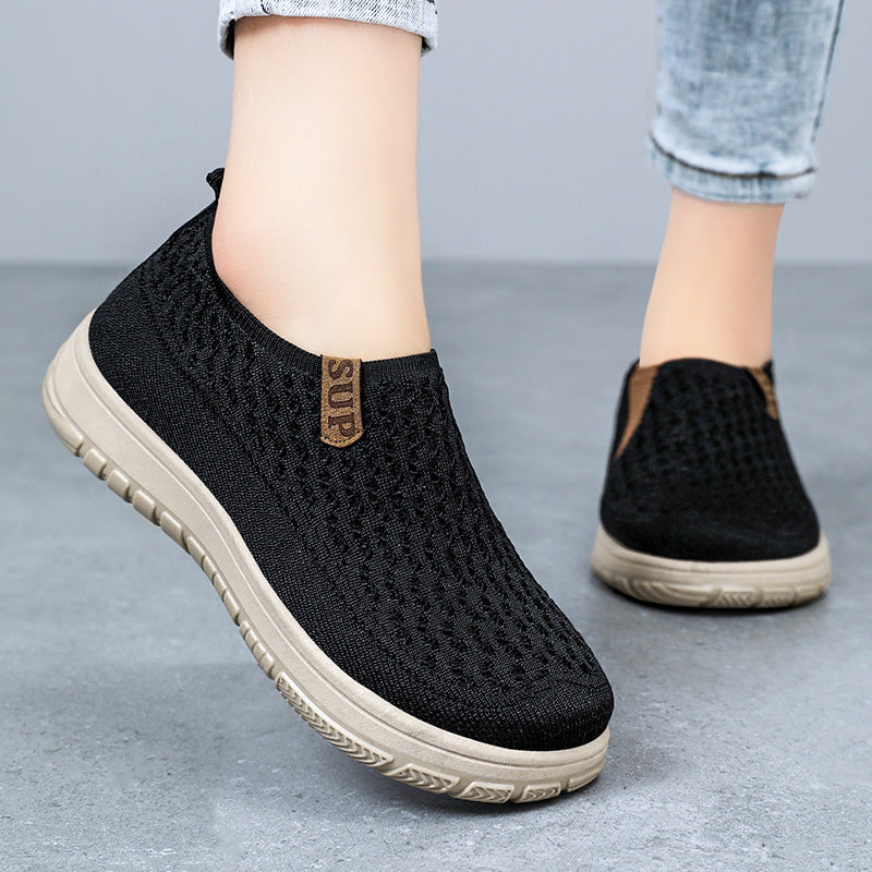 Dame Komfortable Slip-On Sneakers Stilla
