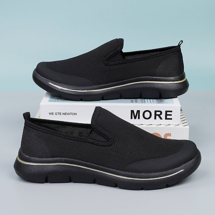 Dame nan ergonomisk Flex-Rejse-Sandal med ventileret mesh og udtagelig komfortsål Skovae