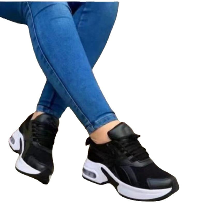 Damer sporty sneakers med støddæmpende sål og åndbart mesh-overflade Stilla