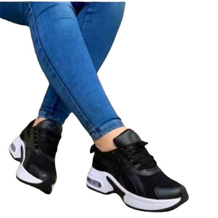 Damer sporty sneakers med støddæmpende sål og åndbart mesh-overflade Stilla