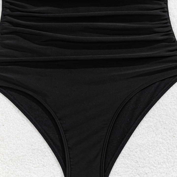 Damer Elegant Badedragt med dekorativt Cut-Out og figursyet snit Skovae