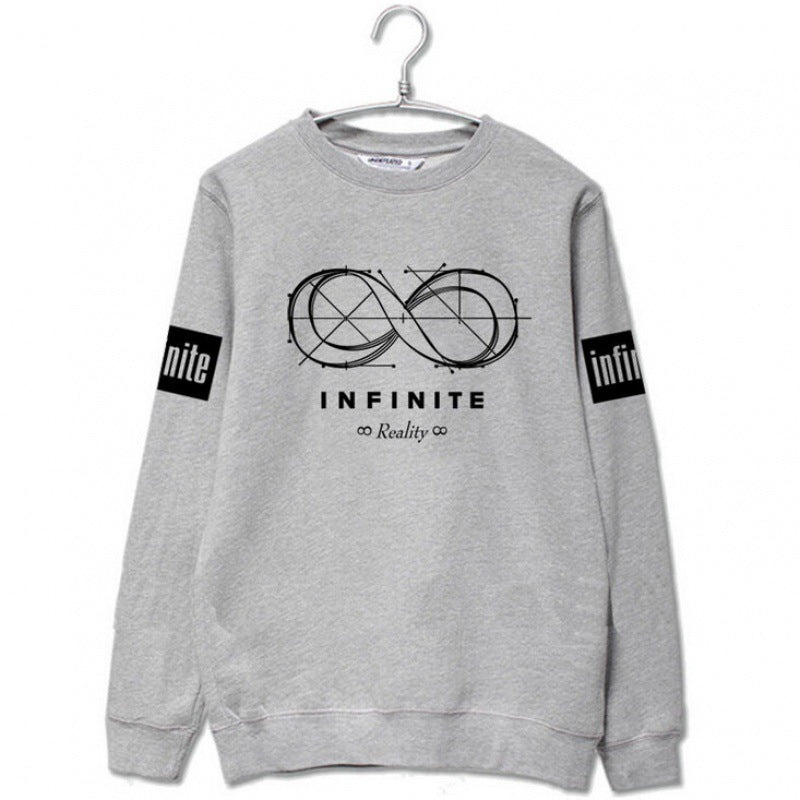 Kvinders sweatshirt med kreativ uendelighedsløjfe design og behagelig pasform Stilla