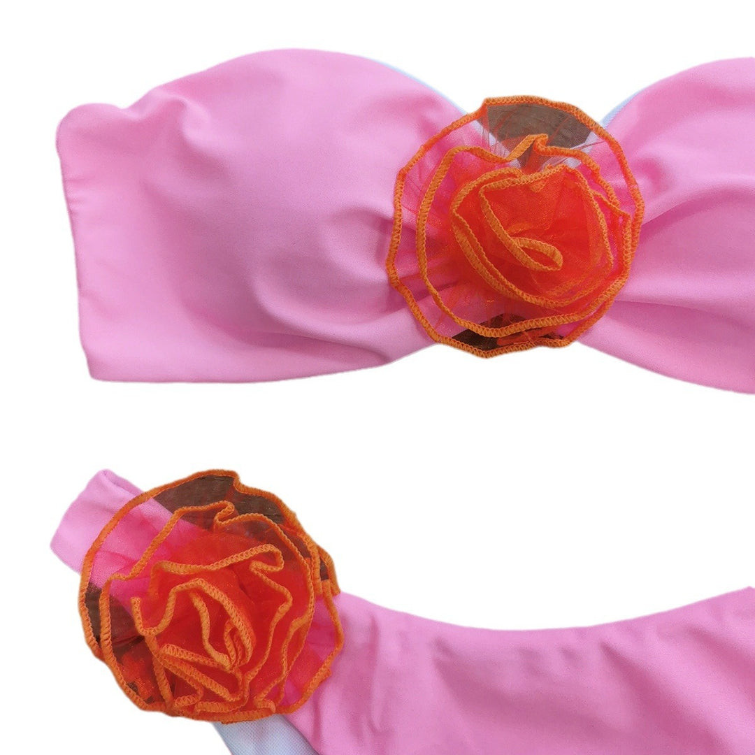 Dame bikini-sæt med blomsterdesign Stilla