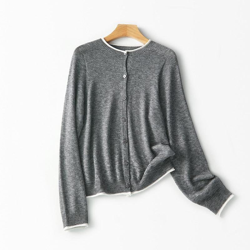 Femme Knap-Cardigan Stilla