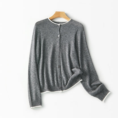 Femme Knap-Cardigan Stilla