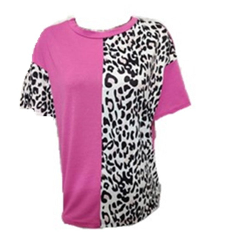 Damer Løs Dyrtryk T-shirt Stilla